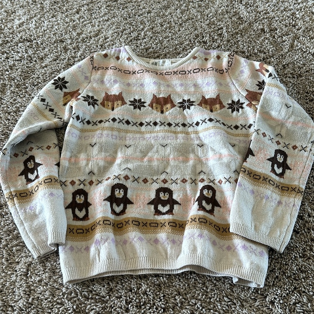 Fox sweater H&M size 8/10